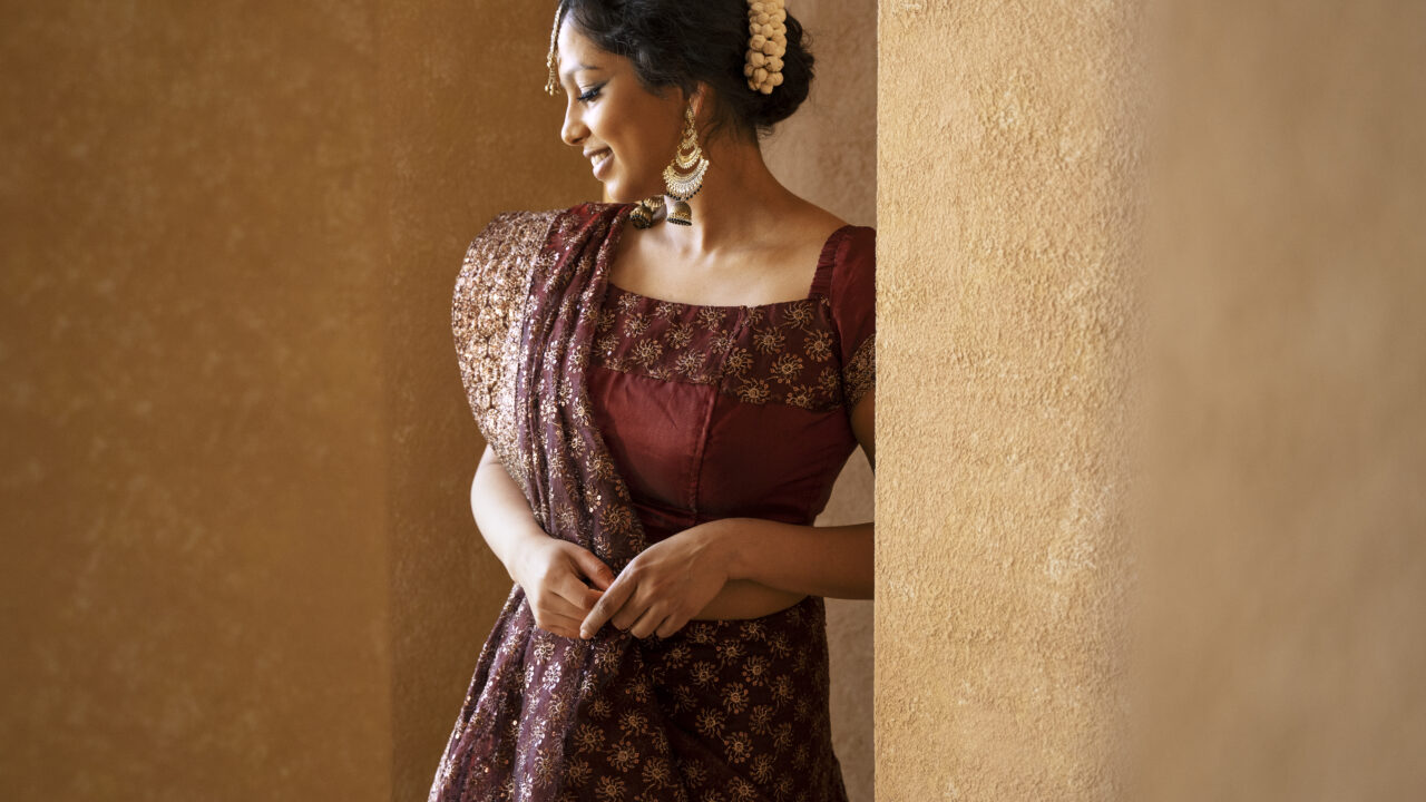 young-indian-woman-wearing-sari